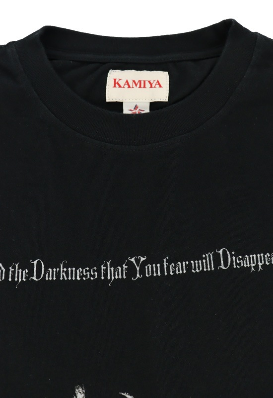 ��26SS��KAMIYA ���ߥ� "SWEET SMILE" T-shirt �֥�å� G16TS096