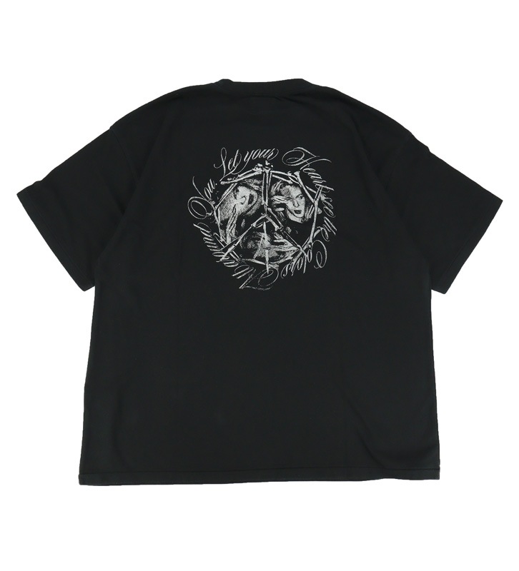 ��26SS��KAMIYA ���ߥ� "SWEET SMILE" T-shirt �֥�å� G16TS096