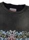 ��26SS��KAMIYA ���ߥ� "ROSE-KMY" Distressed Long-Sleeve T-shirt �֥�å� G16LT087