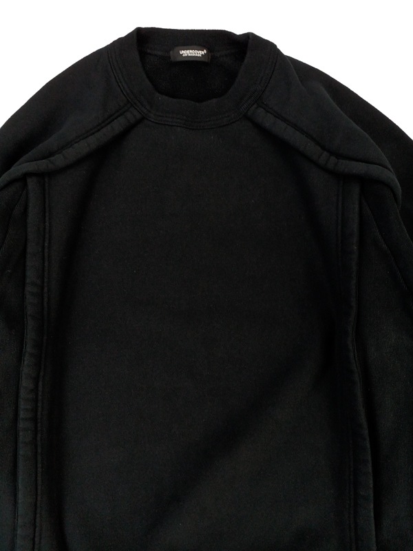 【美品】アンダーカバー　スウェット　度詰裏毛 縫代表出　パッチポケット 美品】アンダーカバー スウェット 度詰裏毛 縫代表出 パッチ