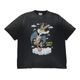 ��26SS��KAMIYA ���ߥ� "COYOTE ANGEL" Distressed Pocket T-shirt �֥�å� G16TS089