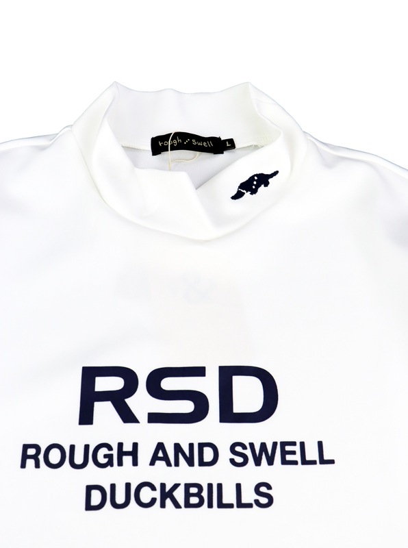 rough&swell ラフアンドスウェル SQUARE MOCK モックネック ホワイト