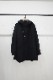 24AWCULLNI  Stretch Taffeta Double Pocket Half Coat Hoodie BLACK 24-AW-004