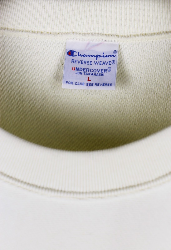 [Champion × UNDERCOVER]ビーズ刺繍スウェット/IVORY UC1E4809-1【Champion】28,600円(税込) - UNDERCOVER nagoya