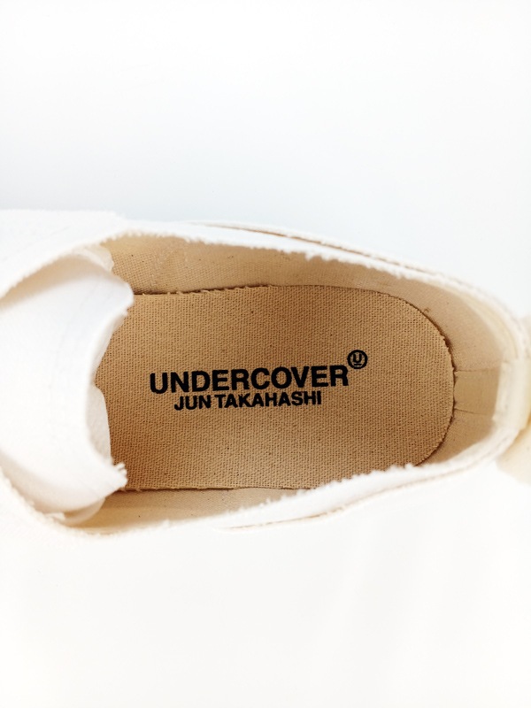 UNDERCOVER アンダーカバー TOE LOGO CANVAS SNEAKERS_MENS