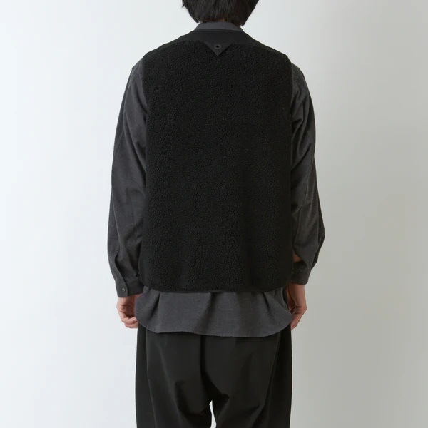 新品未使用品　White Mountaineering BOA VEST 24AW】White Mountaineering BOA VEST BLACK WM2473513 の通販