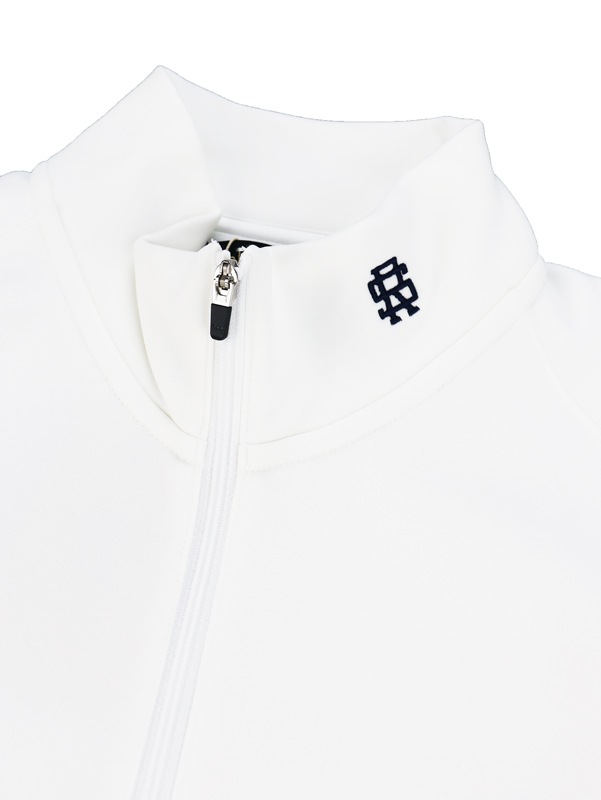 rough&swell ��ե���ɥ������� HANG OUT ZIP HOT MOCK ��å��ͥå� �ۥ磻�� RSM-25220