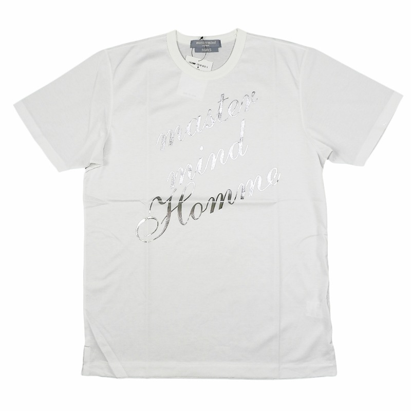 ��SALE��mastermind �ޥ������ޥ���� �ץ���T����� �ۥ磻�� 16SSMMF-TS18-015-1