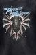��26SS��KAMIYA ���ߥ� "THE DARKNESS WILL DISAPPEAR" Distressed T-shirt �֥�å� G16TS086