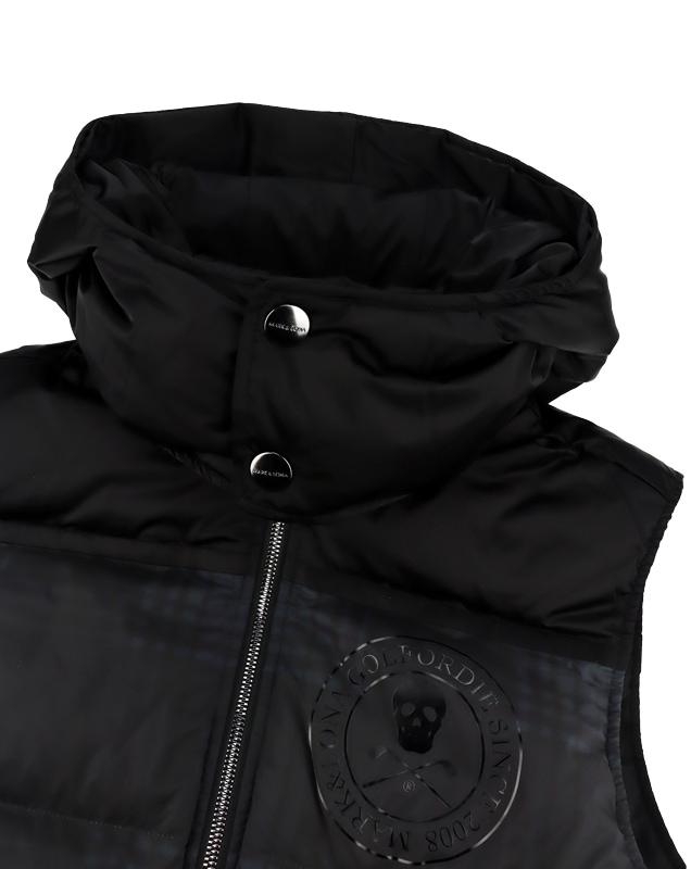 MARK&LONA マークアンドロナ　ダウンベスト46ブラック MARK & LONA（マークアンドロナ）の「MARK&LONA/マークアンドロナ