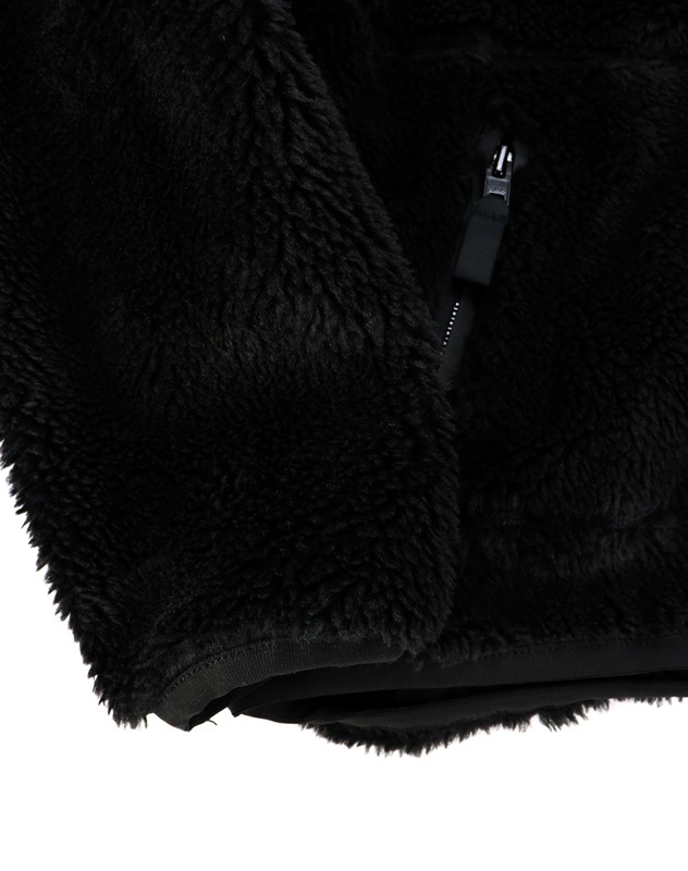 ��25AW��Maison MIHARA YASUHIRO �᥾�� �ߥϥ�䥹�ҥ� Amateur Sewn Like Boa Jacket �֥�å� A15BL601