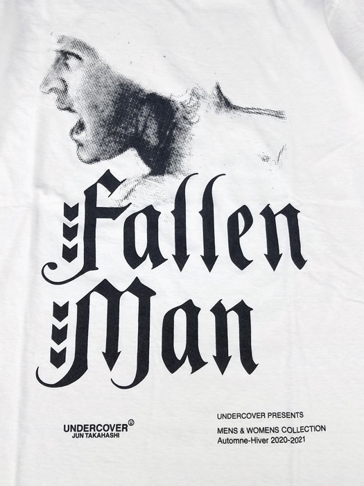 UNDERCOVER アンダーカバー TEE Fallen Man Tシャツ ホワイト UCZ3803