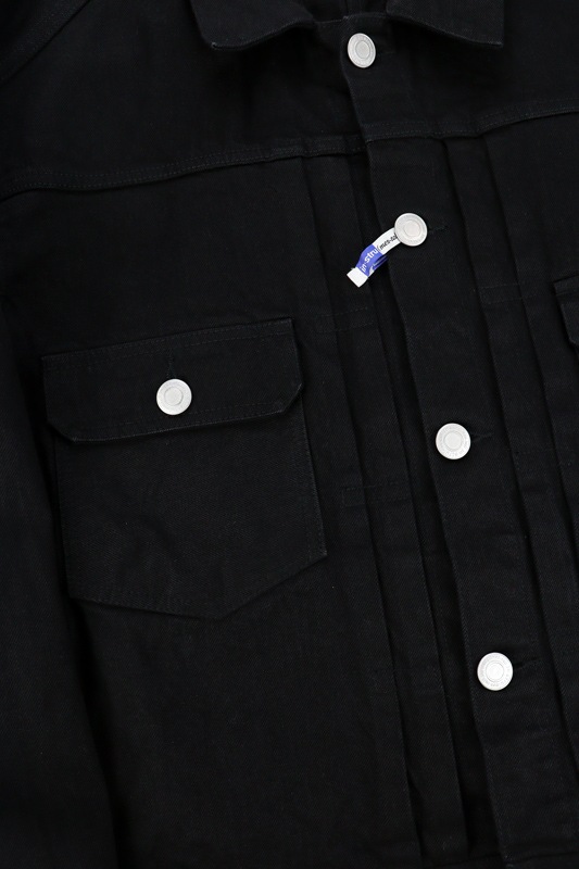 Maison MIHARA YASUHIRO in��stru(men-tal). ONE WASHED SELVAGE DENIM JACKET �֥�å� I17BL024