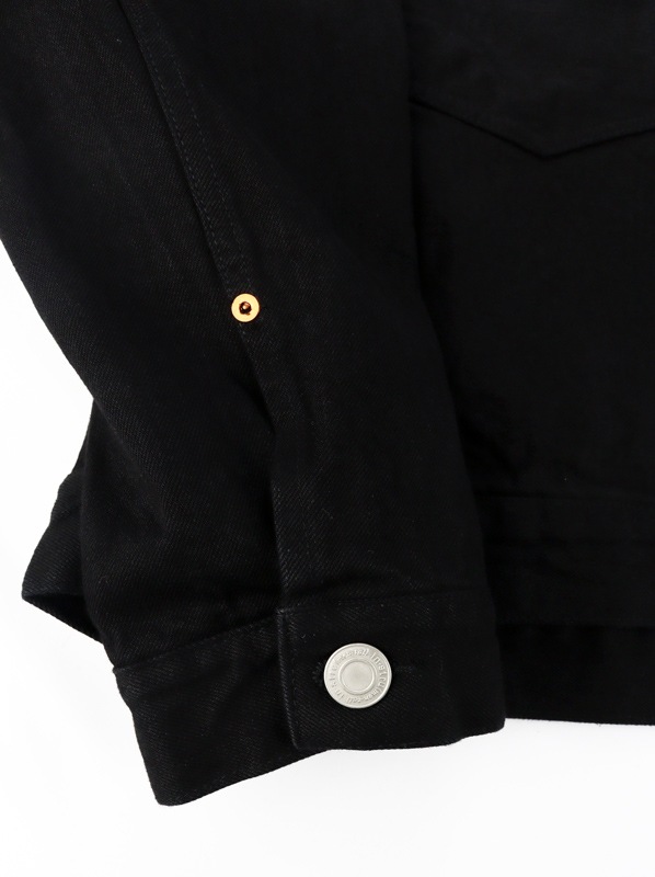 Maison MIHARA YASUHIRO in��stru(men-tal). ONE WASHED SELVAGE DENIM JACKET �֥�å� I17BL024