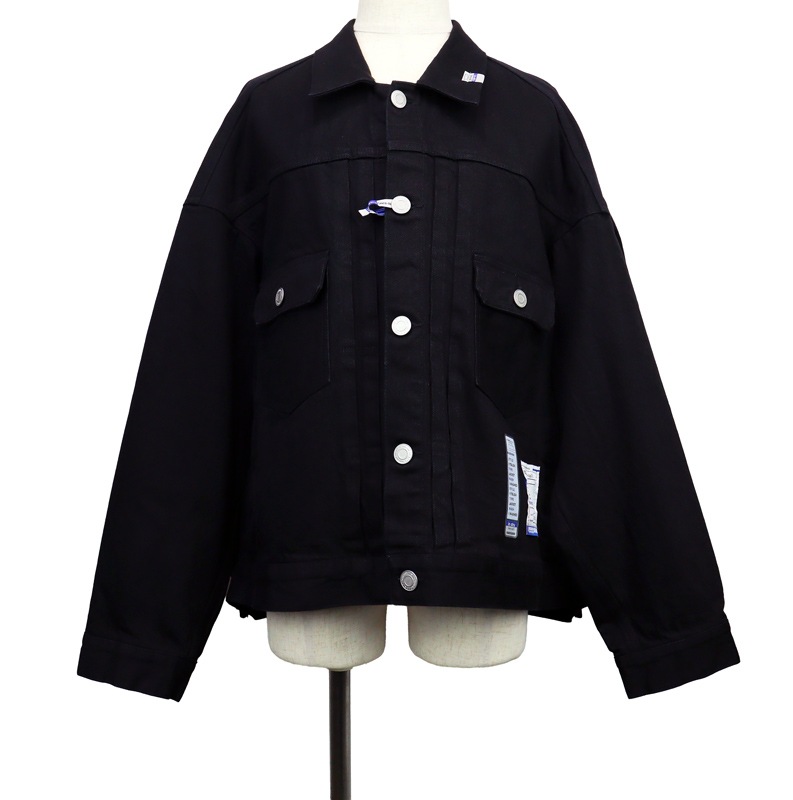 Maison MIHARA YASUHIRO in��stru(men-tal). ONE WASHED SELVAGE DENIM JACKET �֥�å� I17BL024