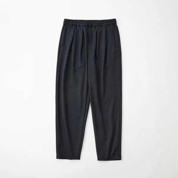 ��25AW��White Mountaineering Repose Wear �ۥ磻�ȥޥ���ƥ˥���� 2 TUCK EASY TAPERED PANTS��CHARCOAL RW2573401