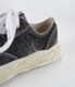 Maison MIHARA YASUHIRO �᥾�� �ߥϥ�䥹�ҥ� "HANK" OG Sole Bleach-Wash Denim Canvas Low-Top Sneaker �֥�å� A15FW731