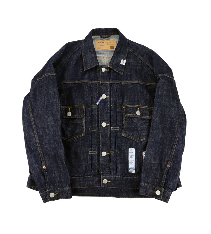 Maison MIHARA YASUHIRO in��stru(men-tal). ONE WASHED SELVAGE DENIM JACKET ����ǥ��� I17BL024