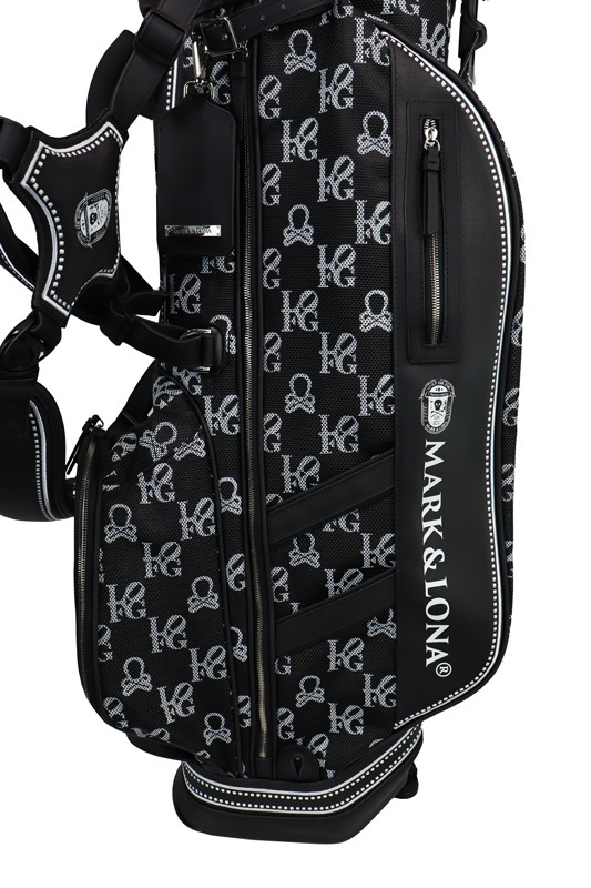 MARK&LONA �ޡ�������ɥ��� Ever Monogram Mesh Stand Caddy ����ǥ����Хå� �֥�å� MLS-5A-SC31