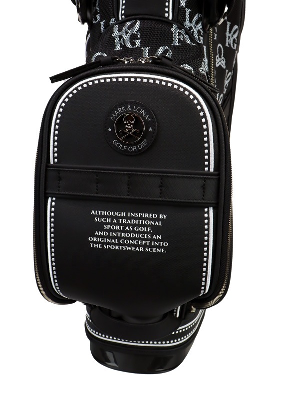 MARK&LONA �ޡ�������ɥ��� Ever Monogram Mesh Stand Caddy ����ǥ����Хå� �֥�å� MLS-5A-SC31