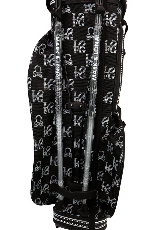 MARK&LONA �ޡ�������ɥ��� Ever Monogram Mesh Stand Caddy ����ǥ����Хå� �֥�å� MLS-5A-SC31