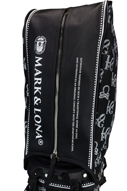 MARK&LONA �ޡ�������ɥ��� Ever Monogram Mesh Stand Caddy ����ǥ����Хå� �֥�å� MLS-5A-SC31