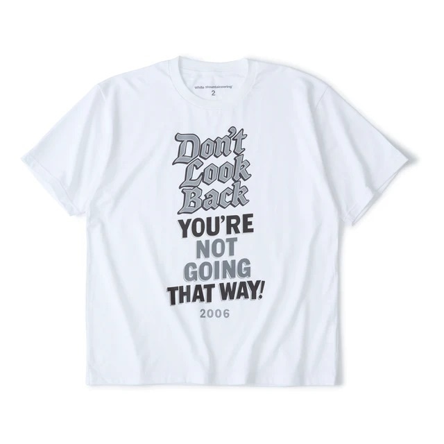 ��26SS��White Mountaineering  �ۥ磻�ȥޥ���ƥ˥���� VINTAGE T-SHIRT WHITE WM2671521