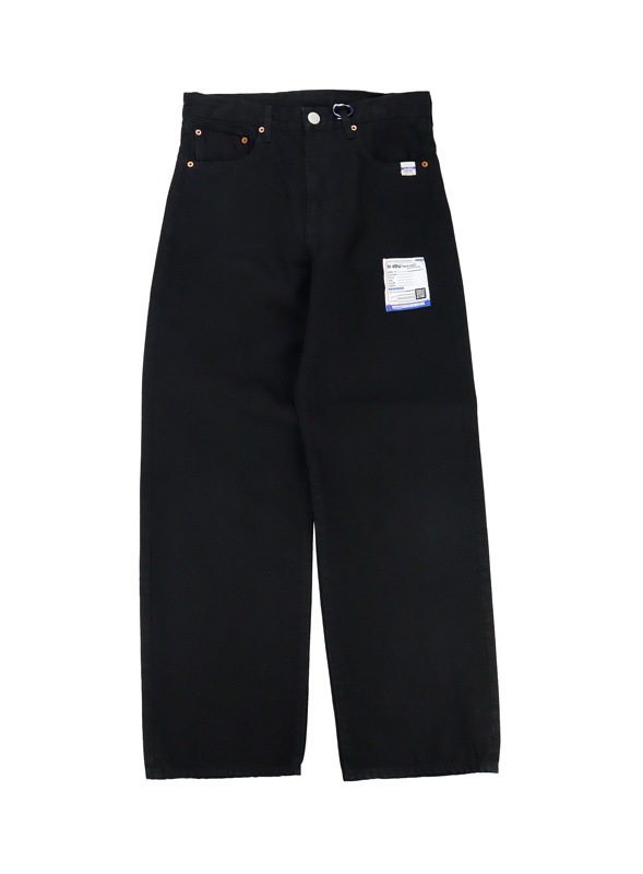 Maison MIHARA YASUHIRO in��stru(men-tal). ONE WASHED SELVAGE DENIM STRAIGHT PANTS �֥�å� I17PT025