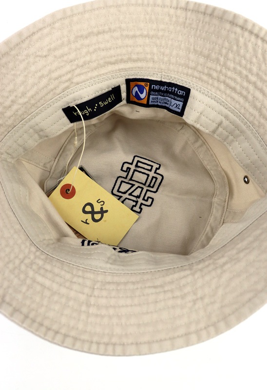 rough&swell ラフアンドスウェル ROYAL LOGO HAT ハット アイボリー