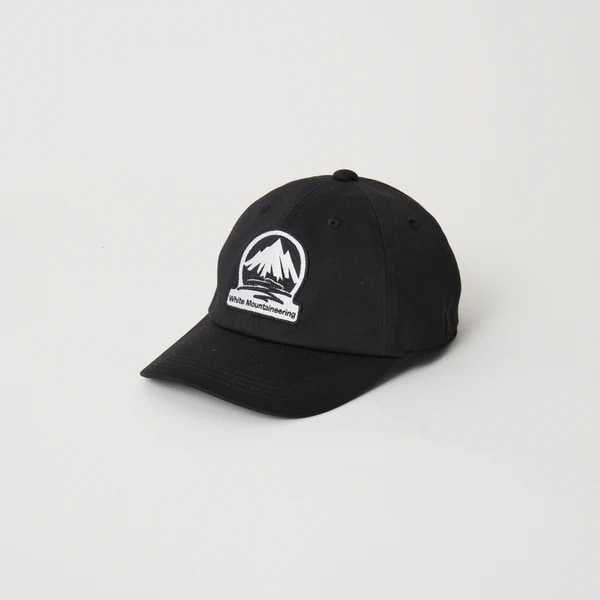��26SS��White Mountaineering  �ۥ磻�ȥޥ���ƥ˥���� BASEBALL CAP BLACK WM2671812