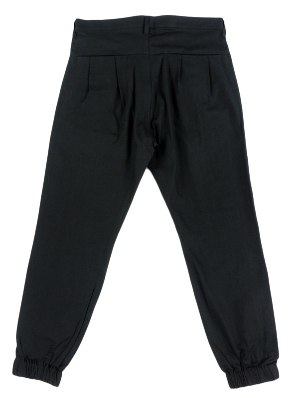 50%OFF.efilevol եܥ 㥶إѥ PA-PT02 / Gathered Hem Pants ֥ѥ ߥ꥿꡼  ֥å