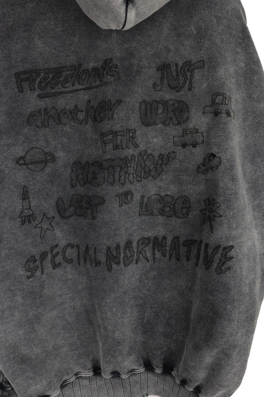 Maison MIHARA YASUHIRO メゾン ミハラヤスヒロ Bleached Hoodie