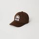 ��26SS��White Mountaineering  �ۥ磻�ȥޥ���ƥ˥���� BASEBALL CAP BROWN WM2671812