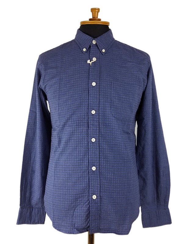 ��50%OFF��NAISSANCE �ͥ����� 15S-NSA-SH-04 PLAID B.D SHIRT �ץ쥤�ɥ���� �ܥ�������� �֥롼