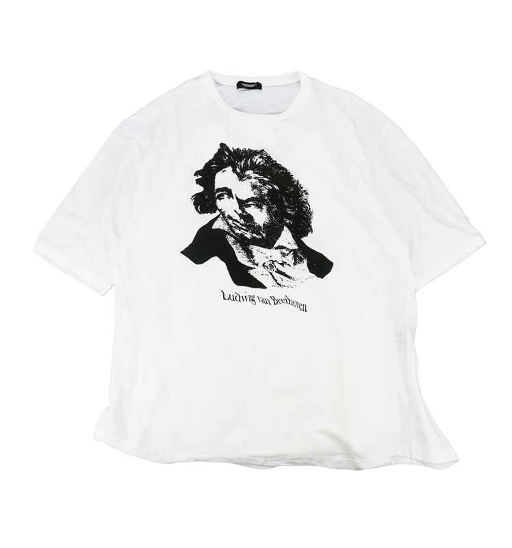 UNDERCOVER アンダーカバー LanguidTEE Beethoven ホワイト UC1E4820-2