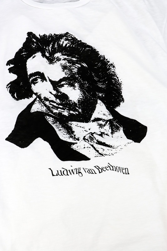 UNDERCOVER アンダーカバー LanguidTEE Beethoven ホワイト UC1E4820-2