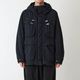 White Mountaineering  �ۥ磻�ȥޥ���ƥ˥���� GARMENT DYE RAGLAN SLEEVE BLOUSON BLACK BK2573206