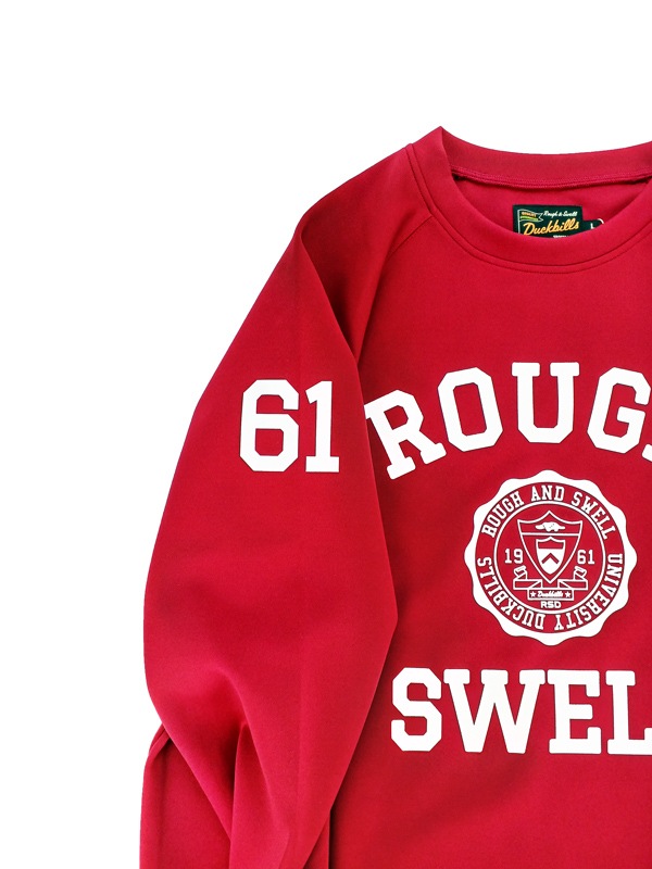 rough&swell ラフアンドスウェル HARVARD SWEAT スウェット レッド RSM