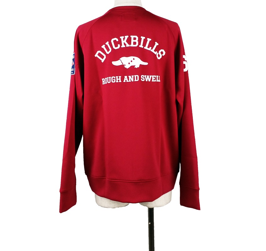 rough&swell ラフアンドスウェル　レッド　赤　ニット　セーター ゴルフ rough＆swell（ラフアンドスウェル）2022秋冬ゴルフウェア＆コーデ | EVEN