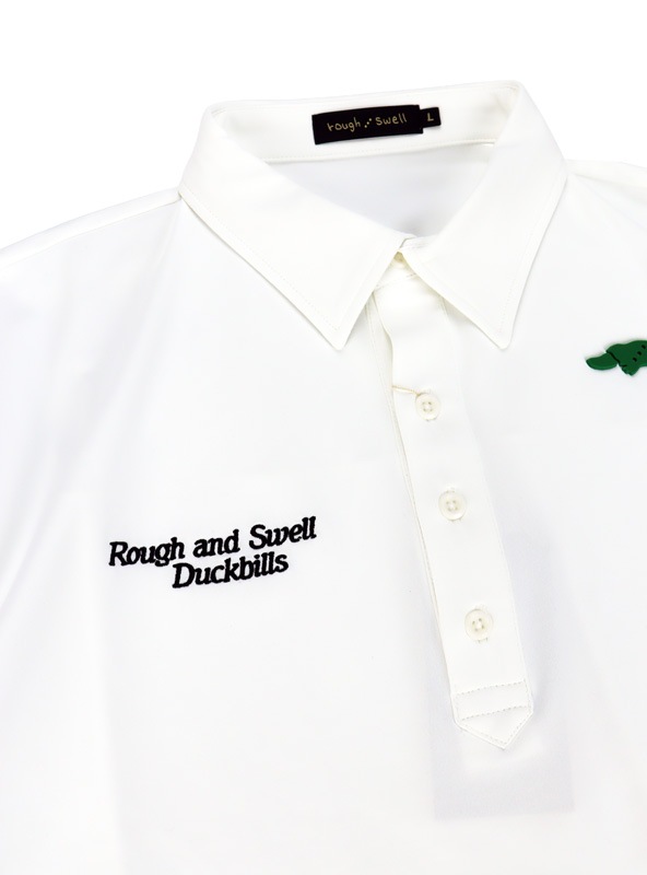 rough&swell ��ե���ɥ������� DAD'S TOUR POLO �ݥ������ �ۥ磻�� RSM-26003