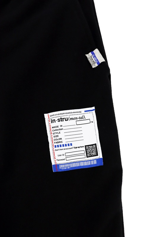 Maison MIHARA YASUHIRO in��stru(men-tal). FRENCH TERRY SWEAT PANTS �֥�å� I17PT534