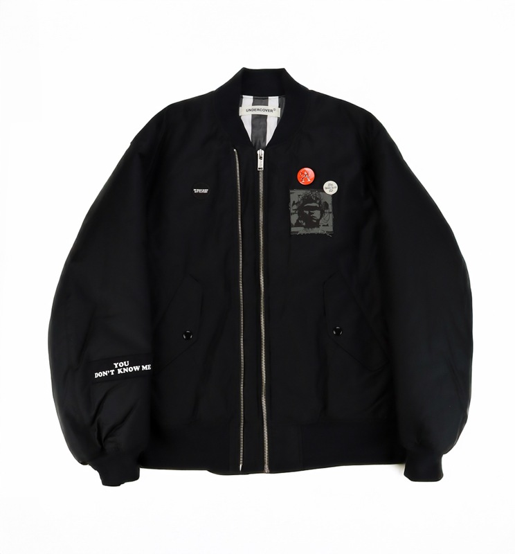 25AWUNDERCOVER MEN'S PRE-COLLECTION С󥺥ץ쥳쥯 Co饤ȥ⡼륹΢ST֥ɥХåɽWZIPMA-1 ֥å UP2E4203