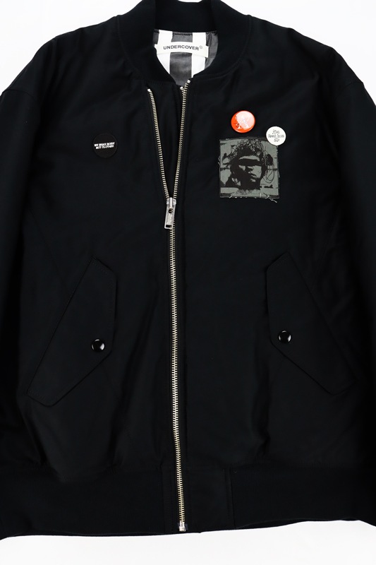 25AWUNDERCOVER MEN'S PRE-COLLECTION С󥺥ץ쥳쥯 Co饤ȥ⡼륹΢ST֥ɥХåɽWZIPMA-1 ֥å UP2E4203