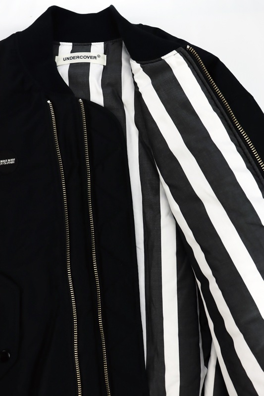 25AWUNDERCOVER MEN'S PRE-COLLECTION С󥺥ץ쥳쥯 Co饤ȥ⡼륹΢ST֥ɥХåɽWZIPMA-1 ֥å UP2E4203