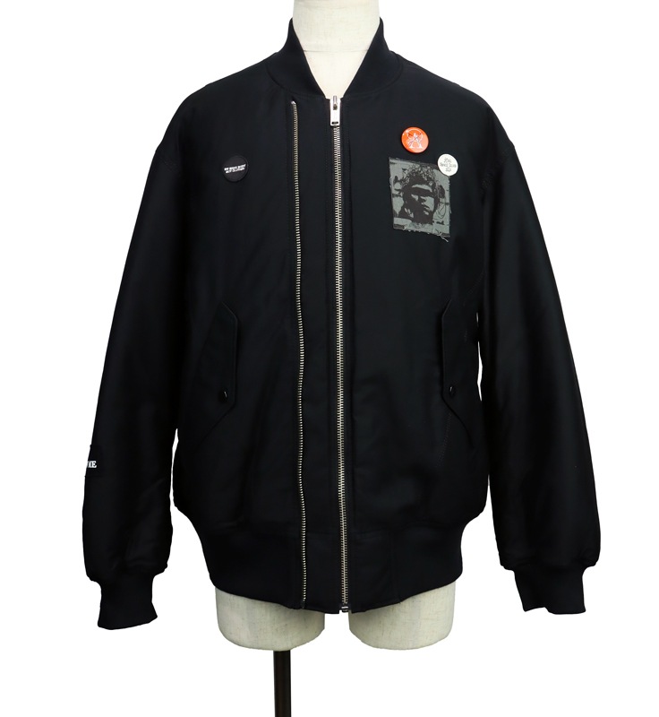 25AWUNDERCOVER MEN'S PRE-COLLECTION С󥺥ץ쥳쥯 Co饤ȥ⡼륹΢ST֥ɥХåɽWZIPMA-1 ֥å UP2E4203