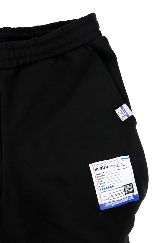 Maison MIHARA YASUHIRO in��stru(men-tal). HEAVY WEIGHT FRENCH TERRY EASY PANTS �֥�å� I16PT544