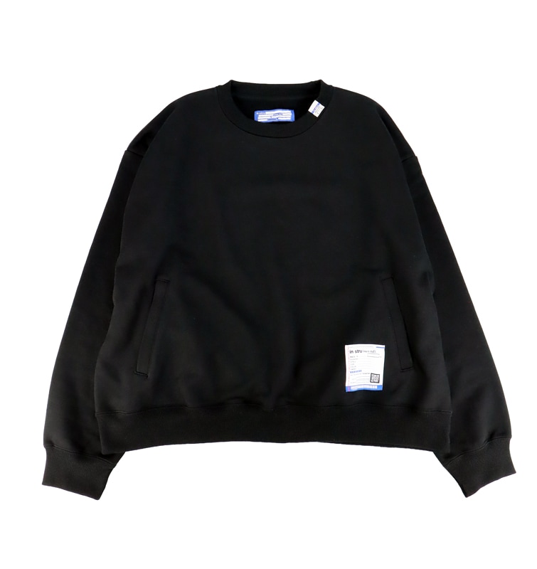 Maison MIHARA YASUHIRO in��stru(men-tal). HEAVY WEIGHT FRENCH TERRY PULLOVER �֥�å� I16PO543