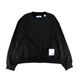 Maison MIHARA YASUHIRO in��stru(men-tal). HEAVY WEIGHT FRENCH TERRY PULLOVER �֥�å� I16PO543