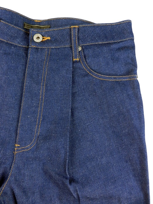 Palme d'Or パルムドール クラッシュ加工デニムパンツ　Levi's好き バルーン変形スーパーワイドデニムパンツ / ジーンズ メンズ