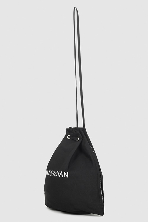 LAD MUSICIAN åɥߥ塼 DRAWSTRING BAG ɥȥ󥰥Хå  ֥å 2322-925